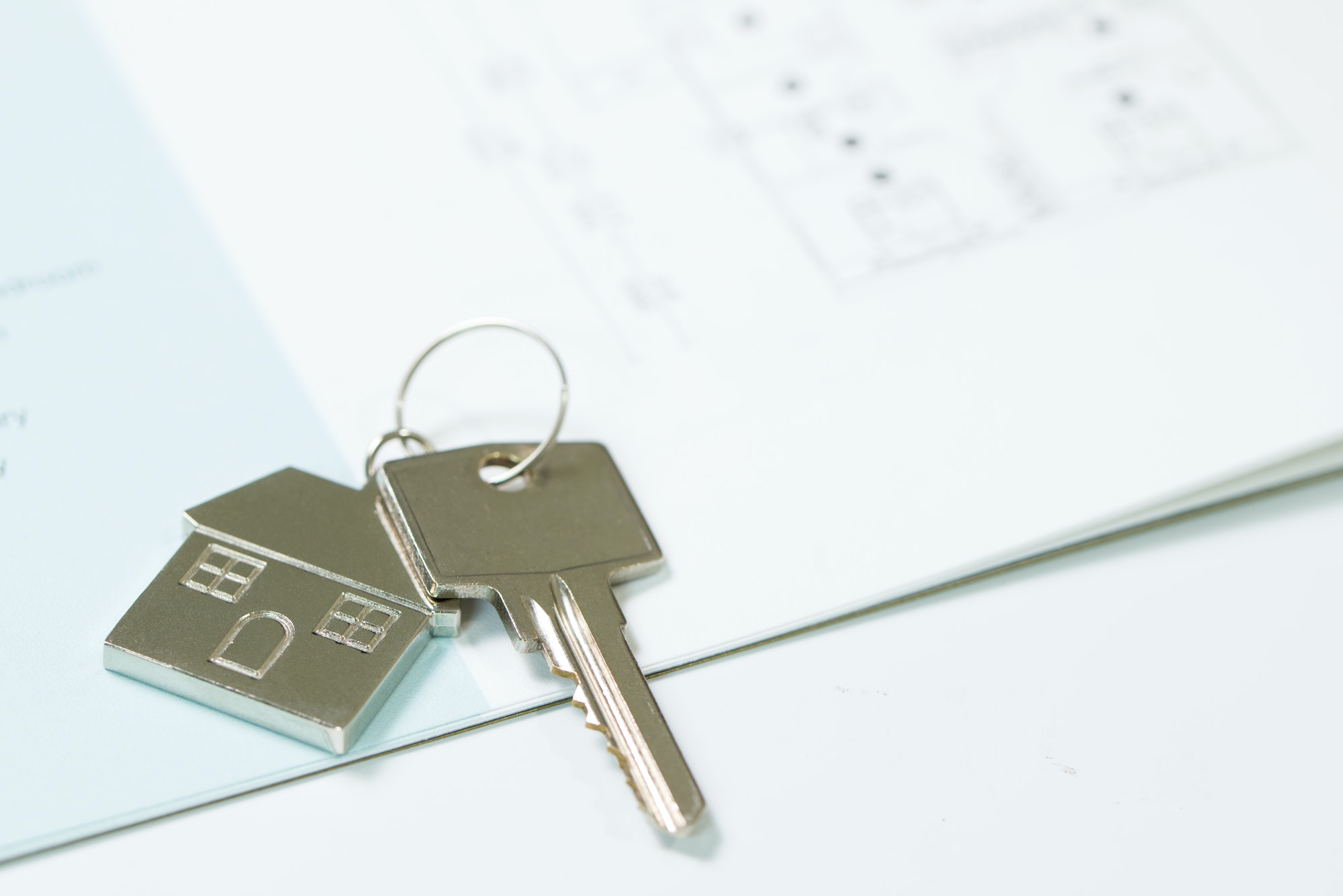 Key on house plan